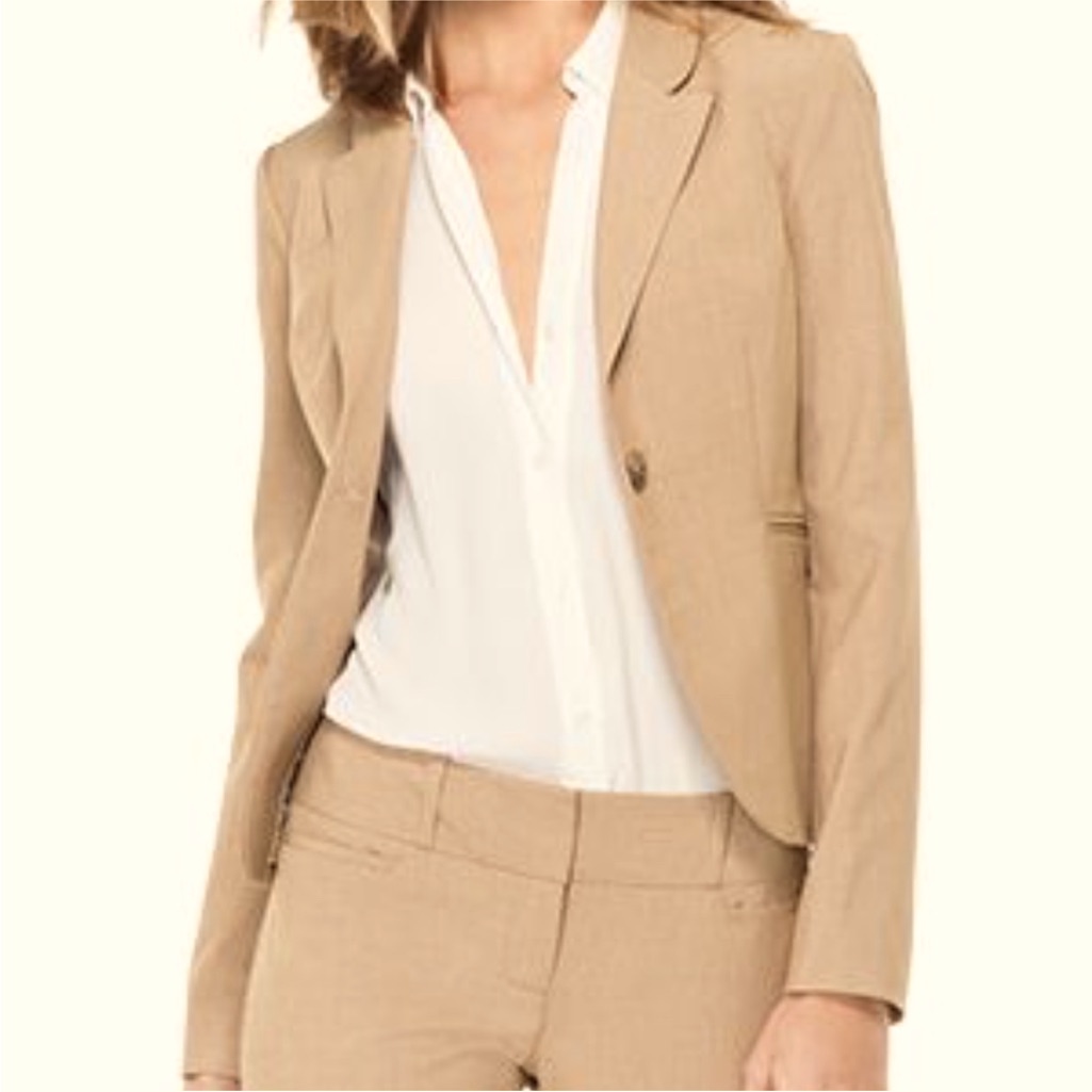 Tan Blazer From The Limited